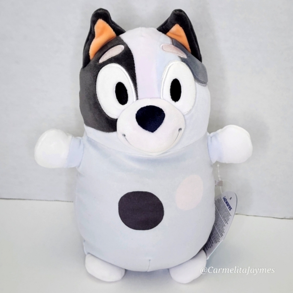 MUFFIN 🐶 Bluey's Cousin Dog HugMee Bluey X Original Squishmallows  ☆ NWT ☆